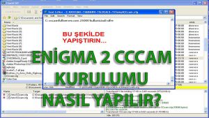 Enigma 2 cccam kurulumu